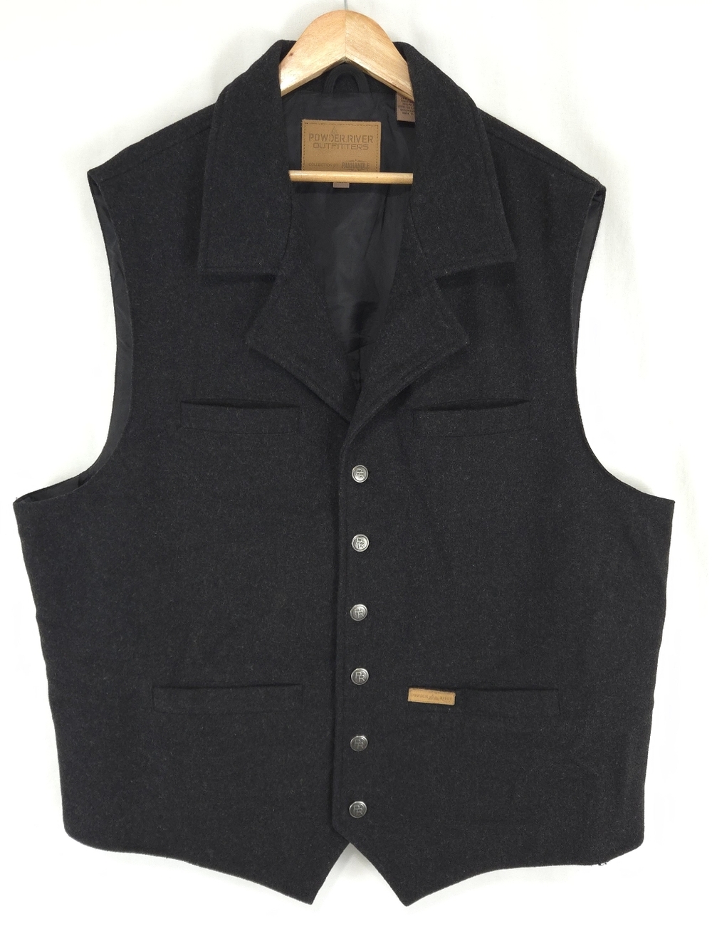 Powder River Outfitters Men's Montana Wool Vest